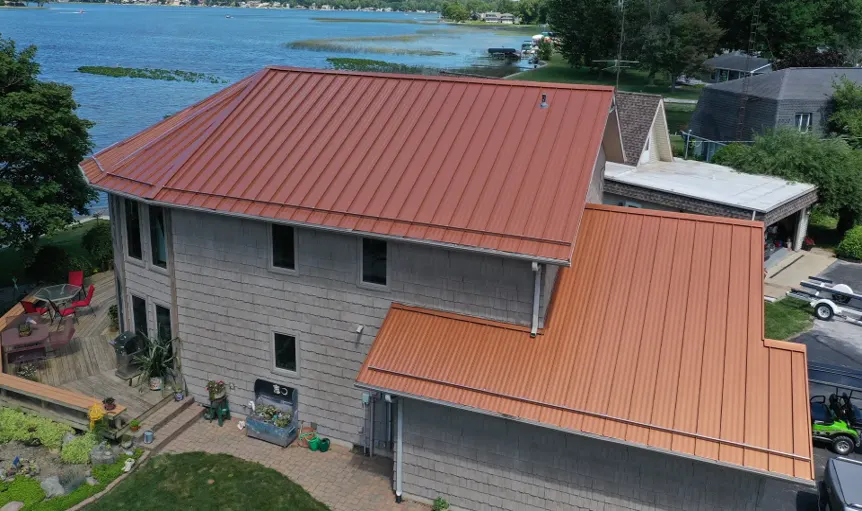 Metal roofing by Alexandria Metal Roofing near Pendleton, IN